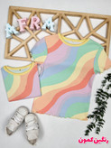 تیشرت کبریتی دخترانه برند H&M😍 کد1828