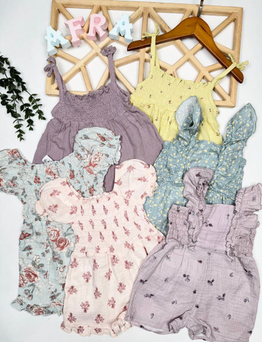 اوورال شلوارکی موسیلین وارداتی🥰کد 4268