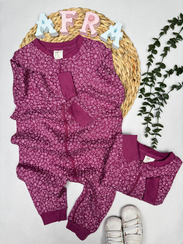سرهمی اورجینال گل ریز صورتی برندH&M کد4270
