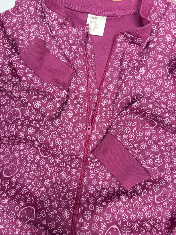 سرهمی اورجینال گل ریز صورتی برندH&M کد4270