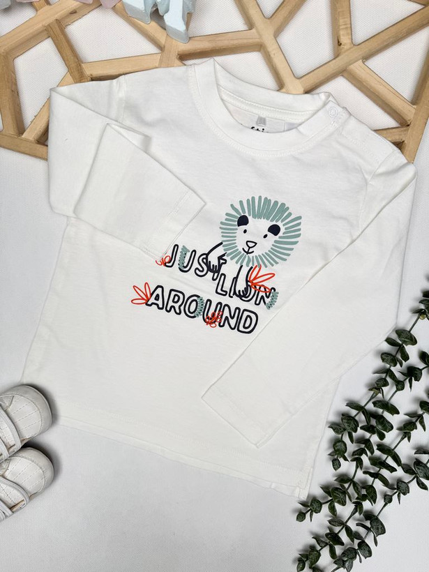 بلوز اورجینال شیر برند lefties baby کد1846