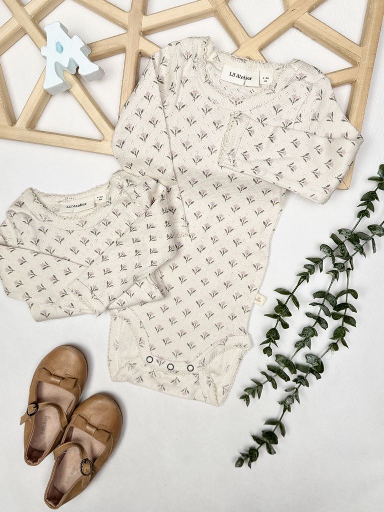 بادی گلدار برند Lil’Atelier کد1097